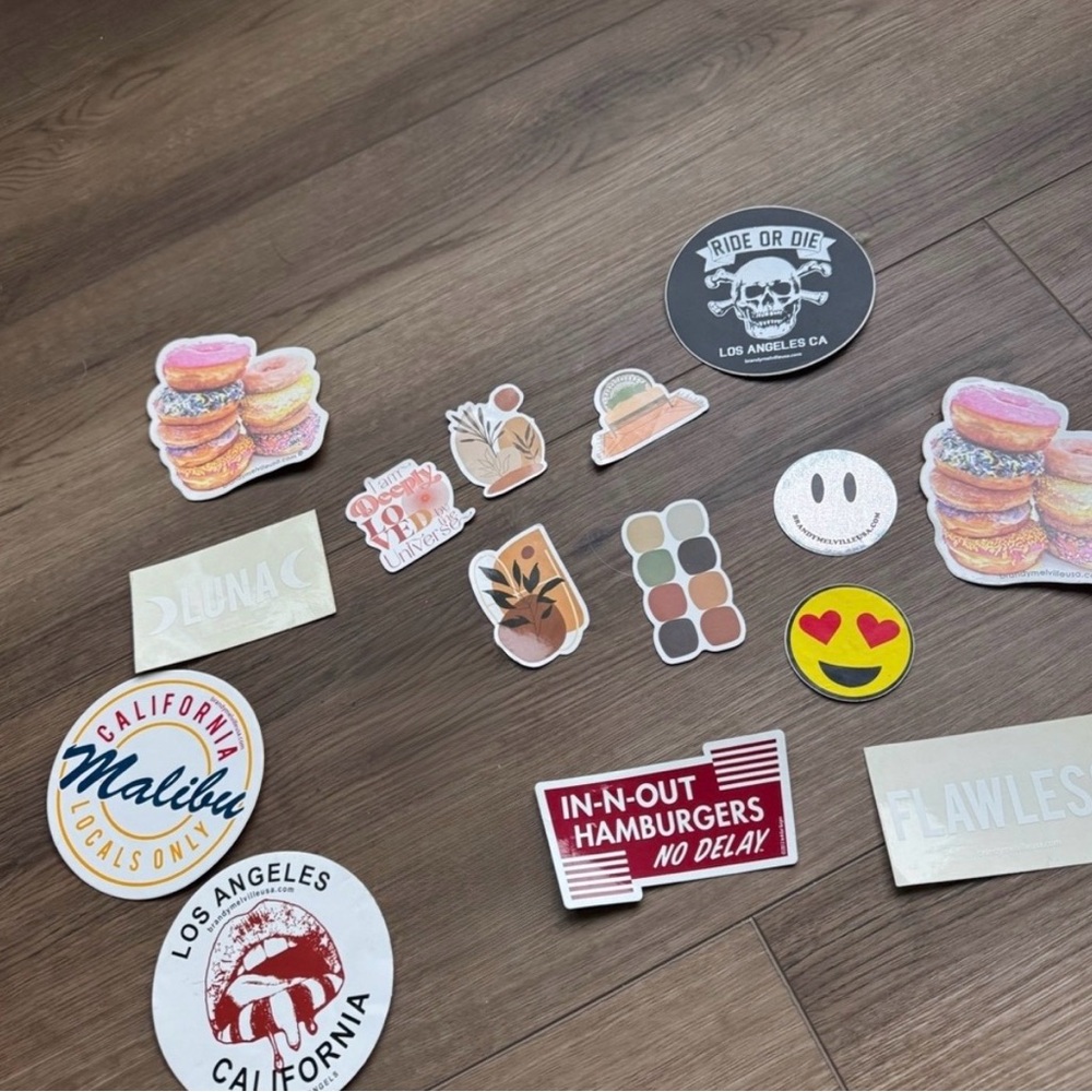 Colorful Sticker Set with Fun Designs - Picture 2 of 4